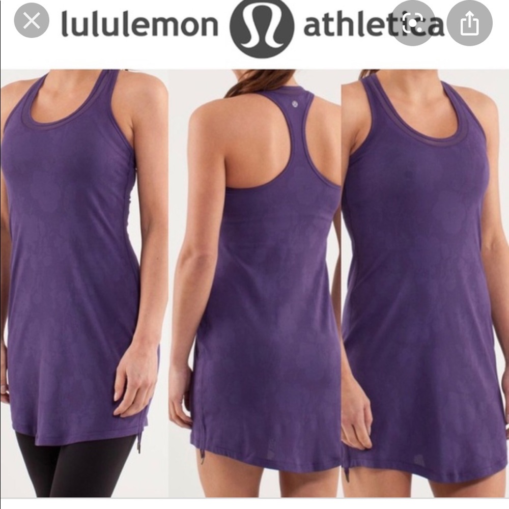 Lululemon “it’s a cinch” Racerback dress